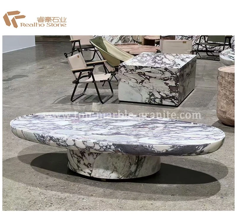 oval Marble Coffee Table