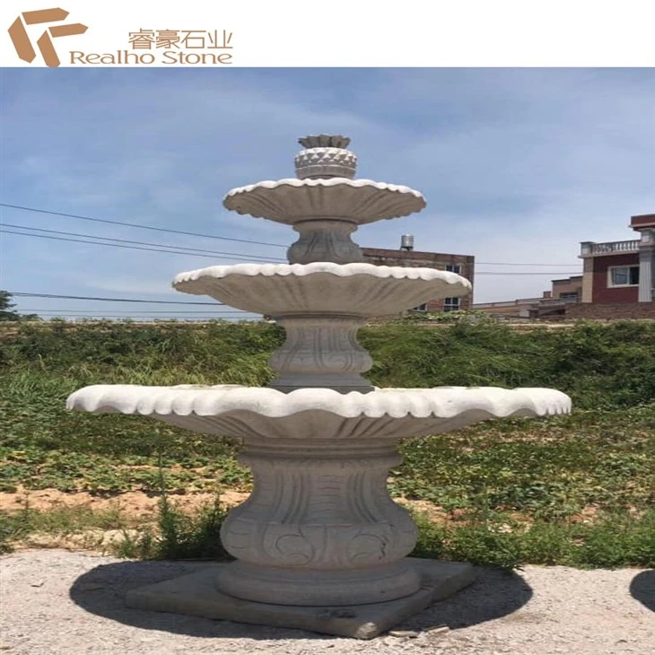 Hand Carved Decorative Stone Granite Water Fountain