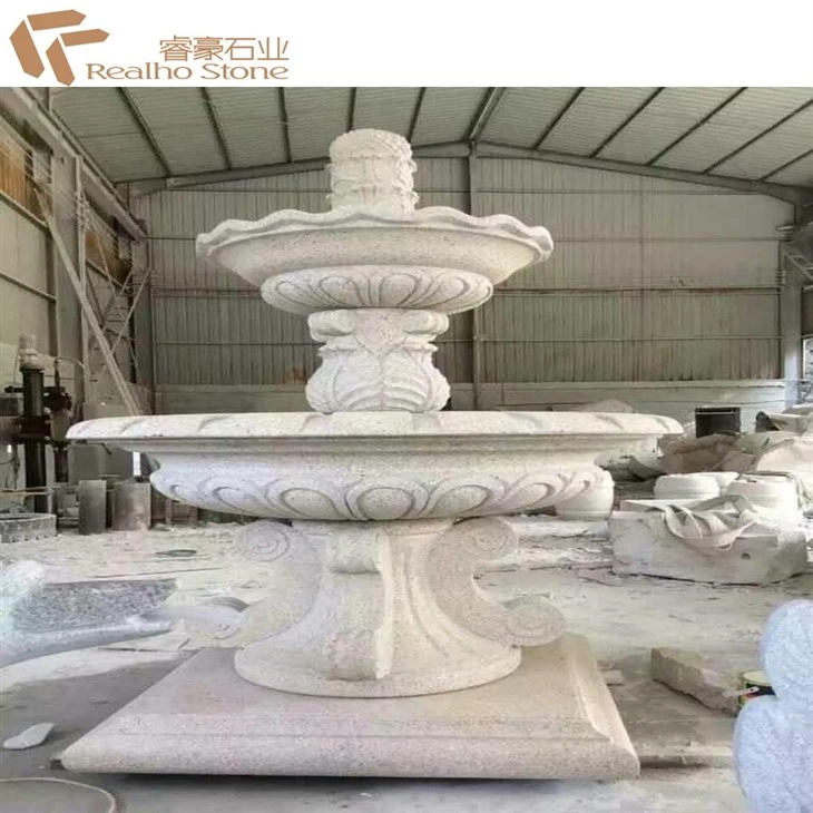 grey granite fountain near me