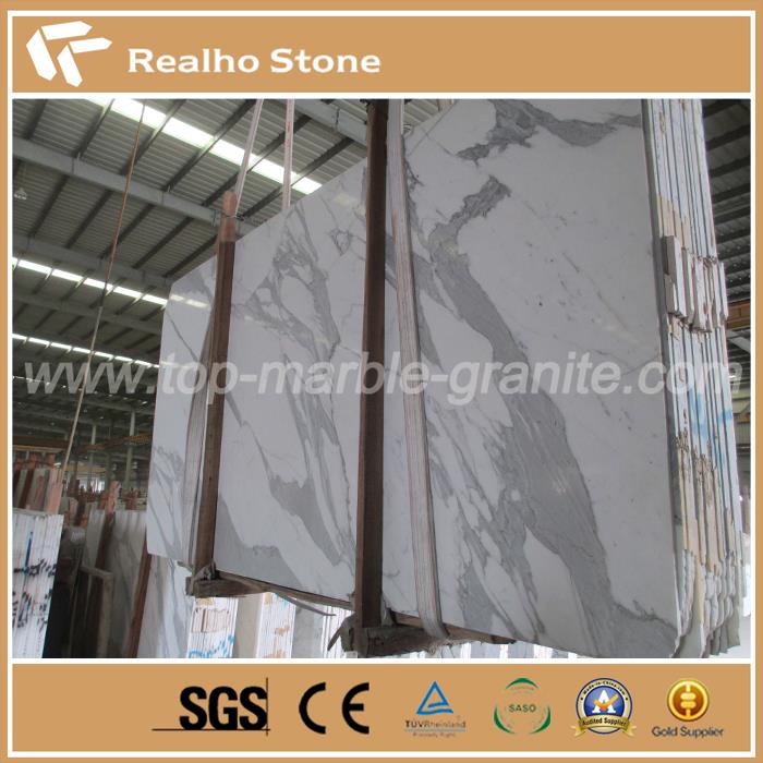 White Snow Fake White Statuario Marble