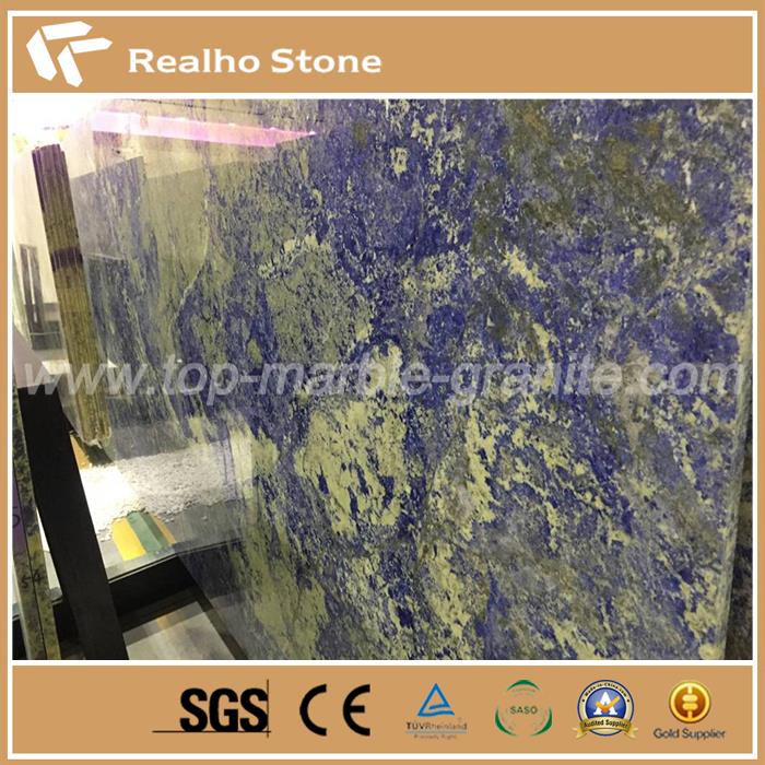 Luxurious Sodalite/Cobalt Blue Granite Stone Slabs
