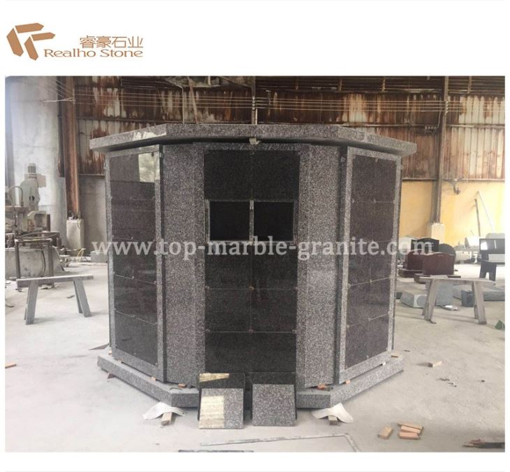 Black Granite Columbarium Design