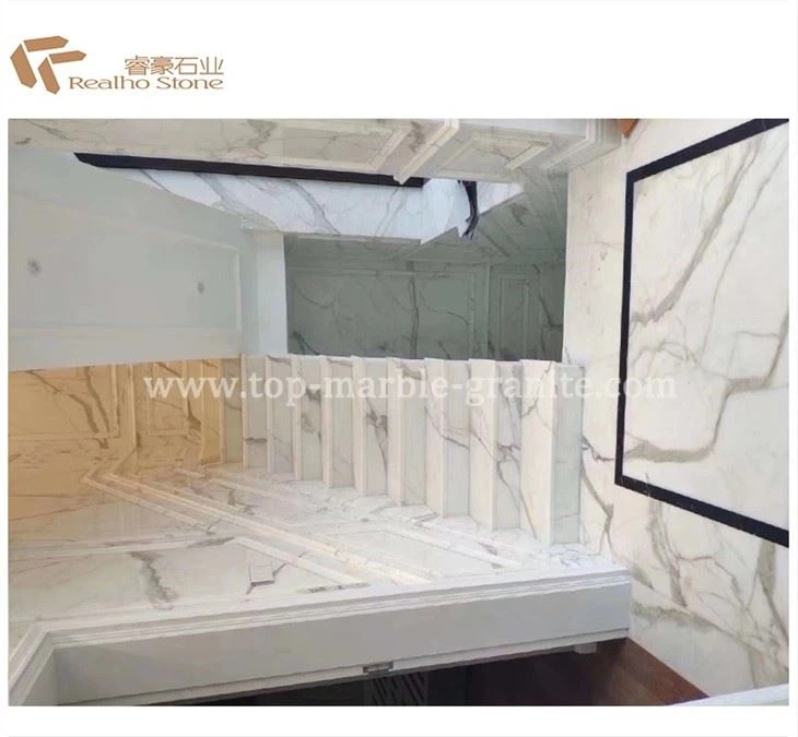 Marble Step Riser Decoration