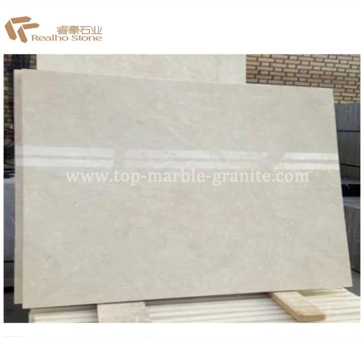 White limestone tiles