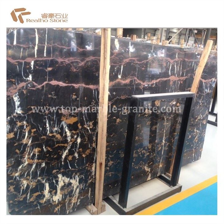 Afghanistan portoro black marble