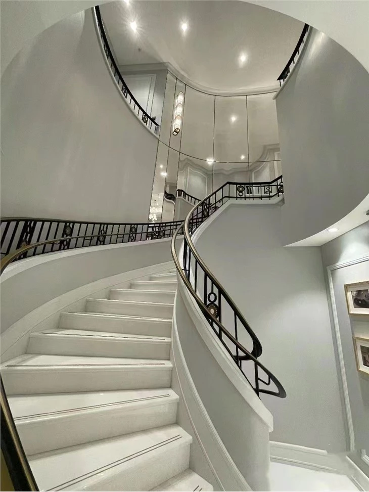 pure white marble tile